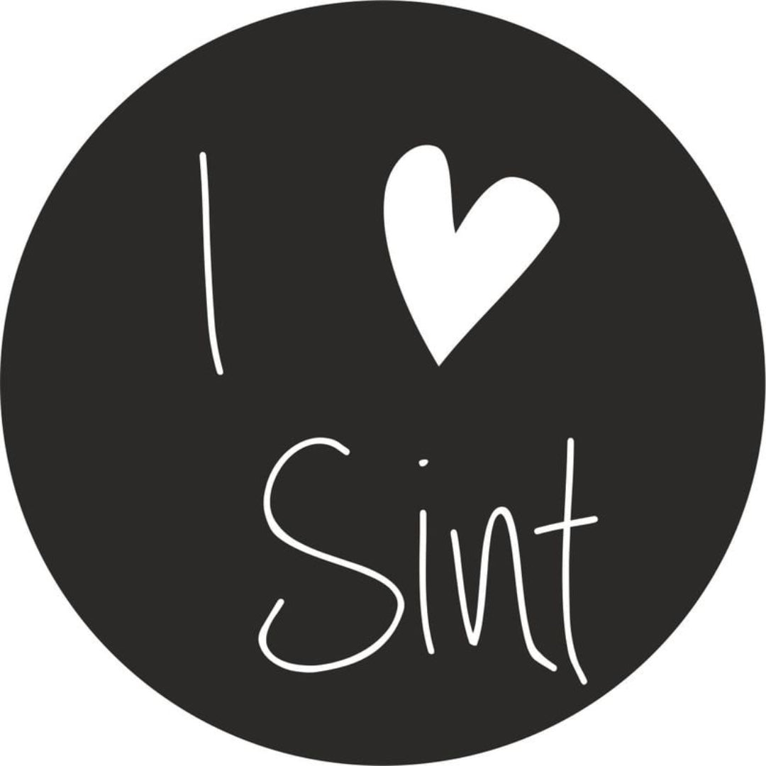 strijkapplicatie sinterklaas i love sint