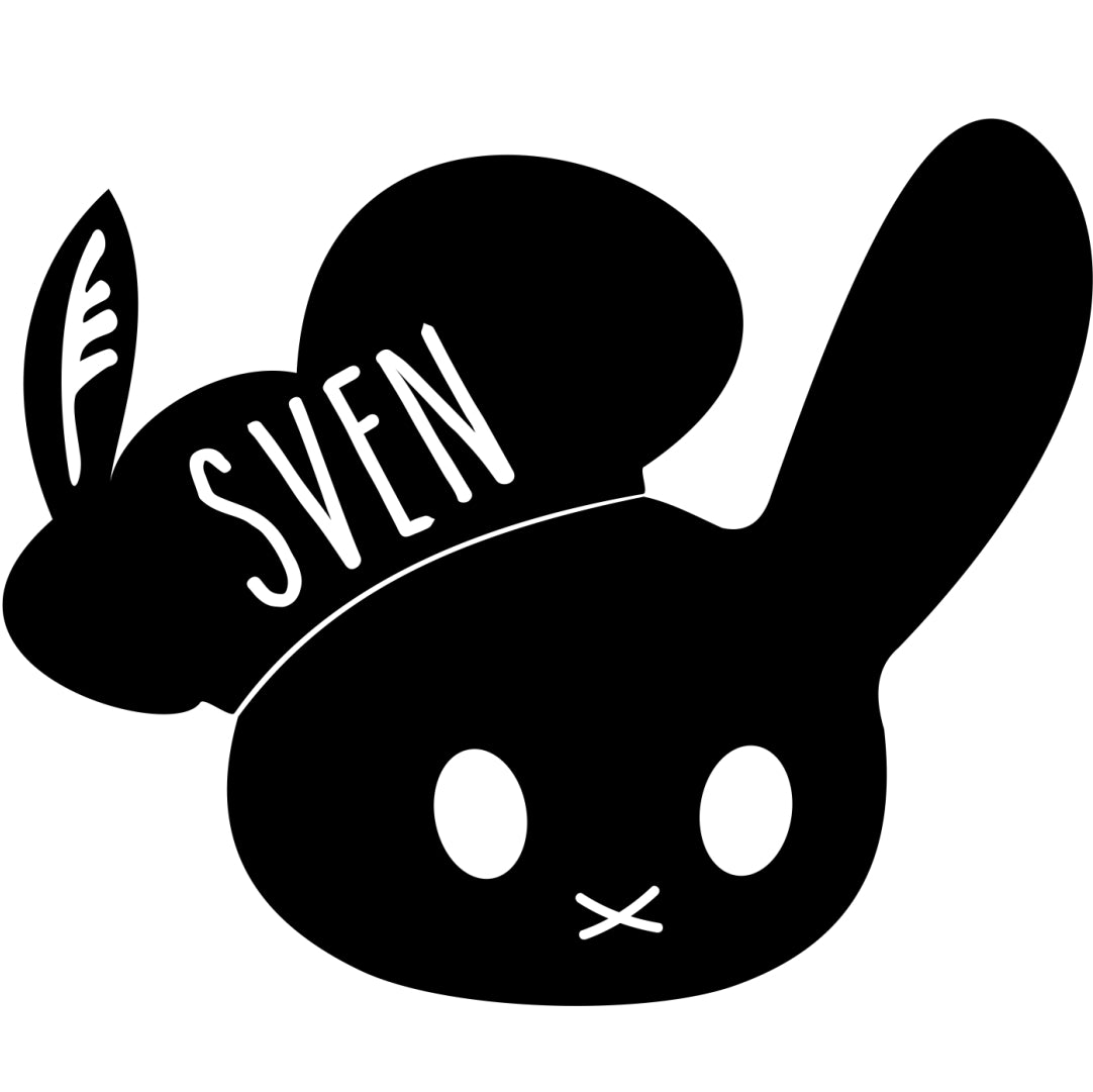 Strijkapplicatie konijntje pietenmuts