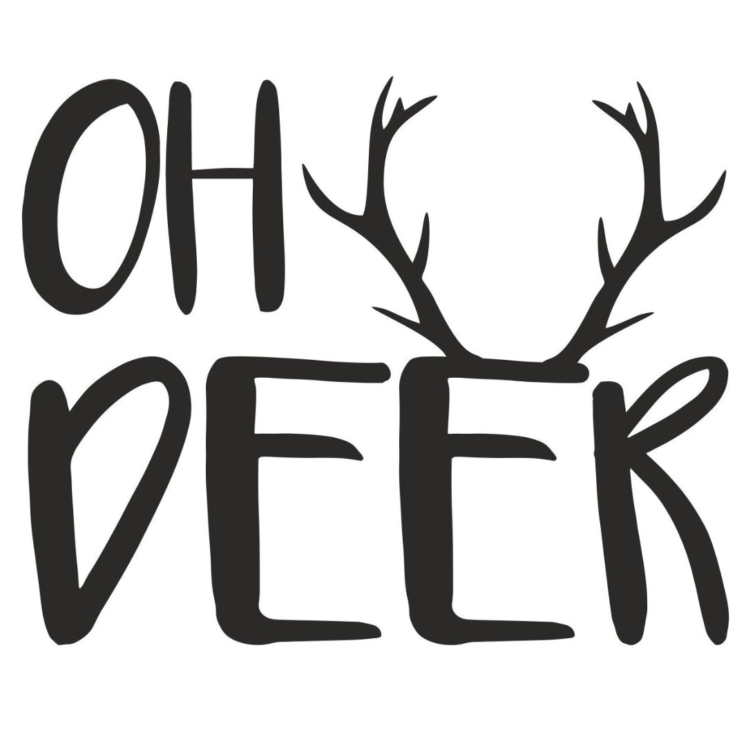 strijkapplicatie oh deer