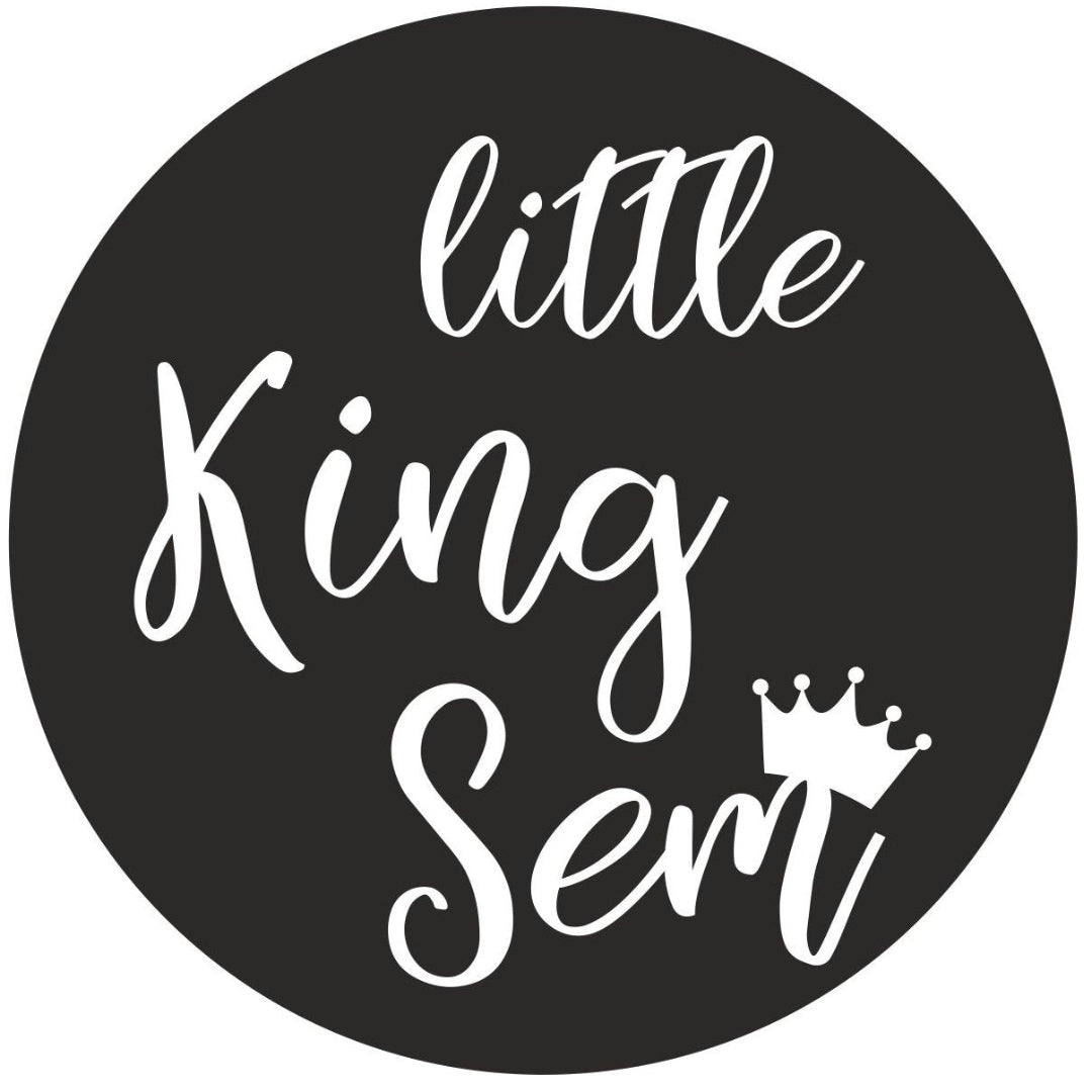 strijkapplicatie little King naam
