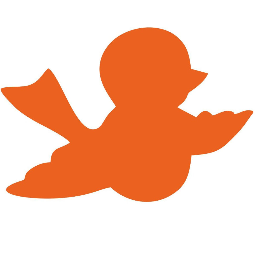 strijkapplicatie Vogeltje