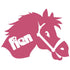 strijkapplicatie paard met naam
