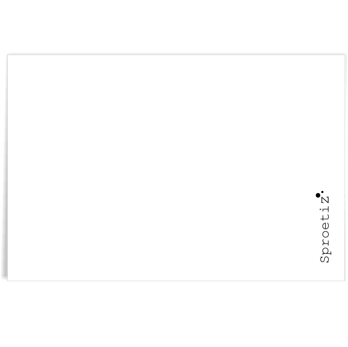 Kadokaartje - sorry -strepen