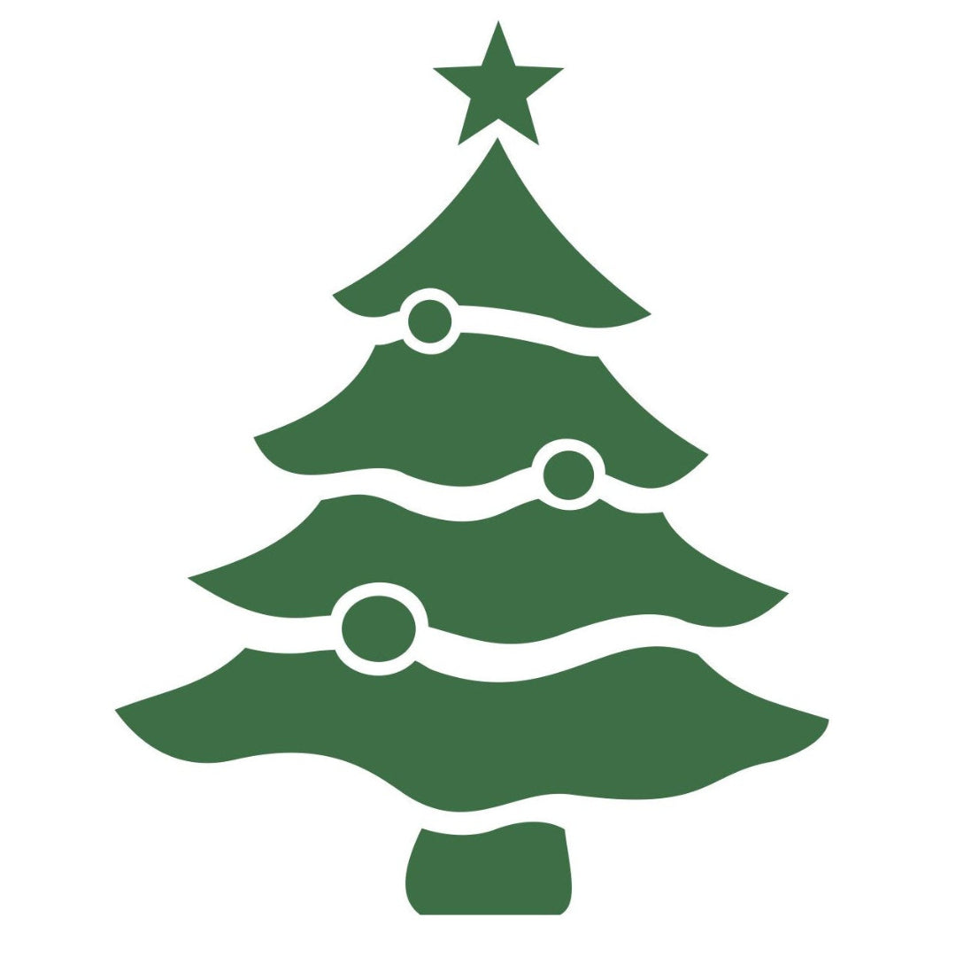 strijkapplicatie kerstboom