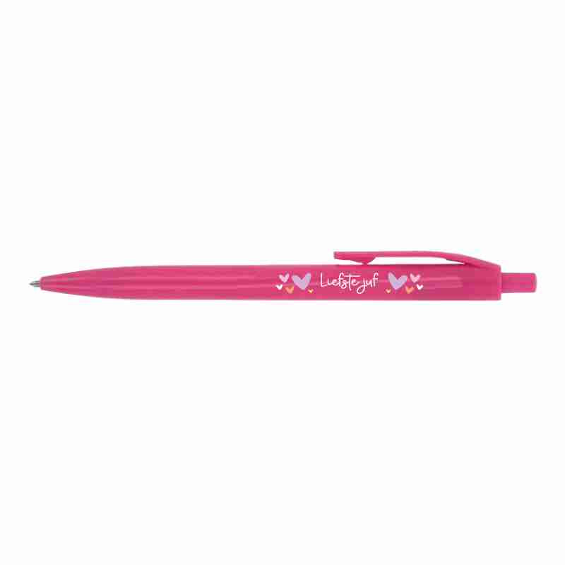 Pen | Liefste juf | roze