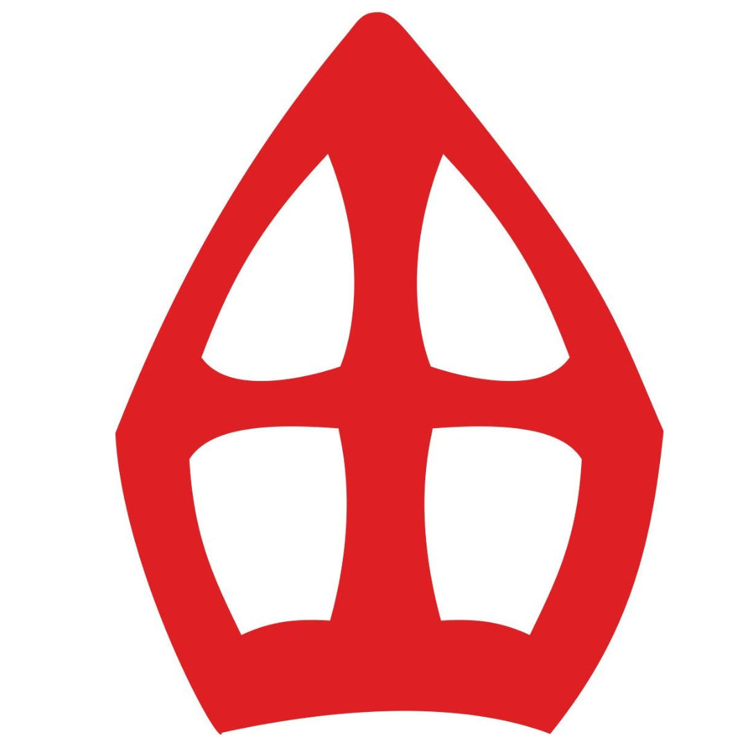 strijkapplicatie mijter sinterklaas