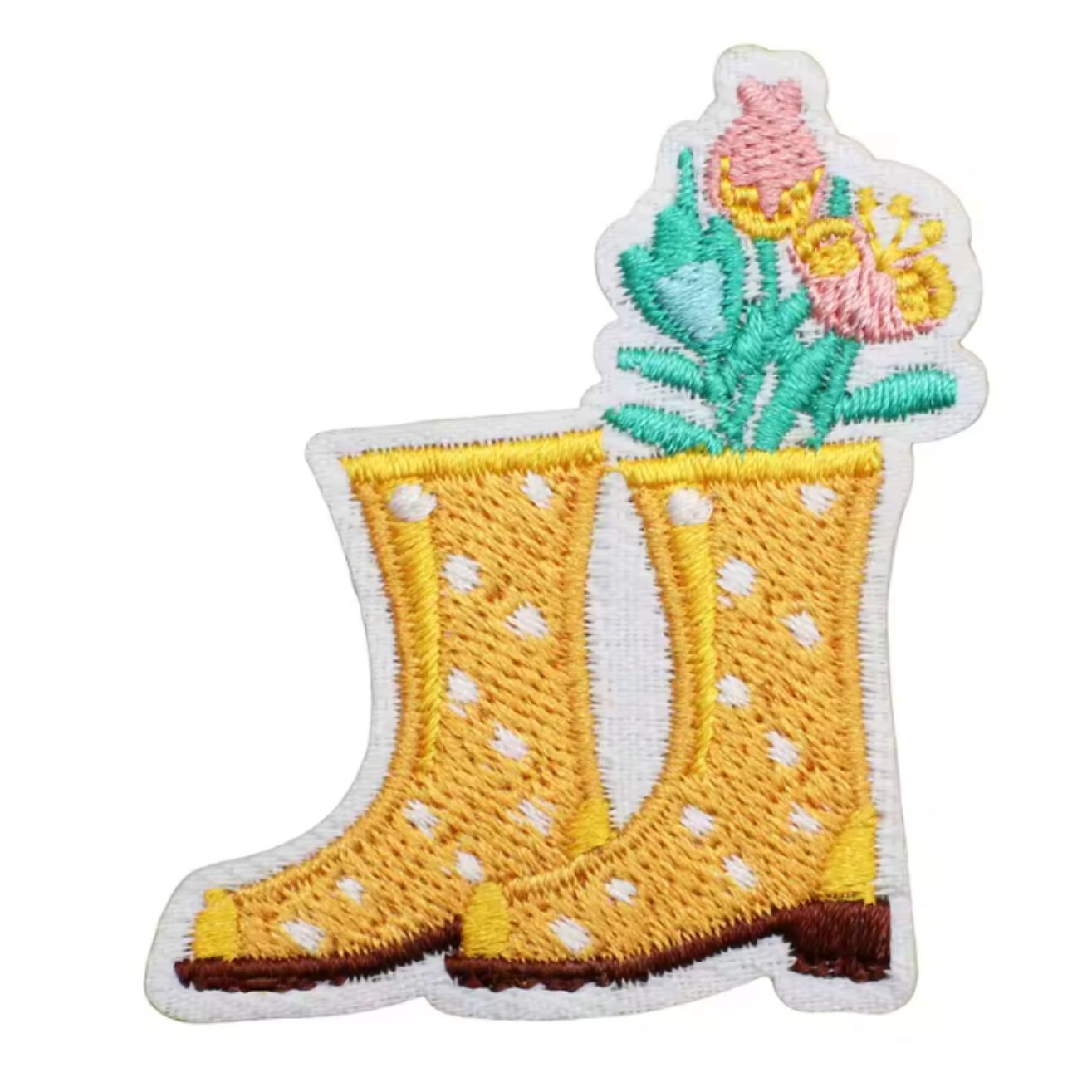 Patch laars bloemen