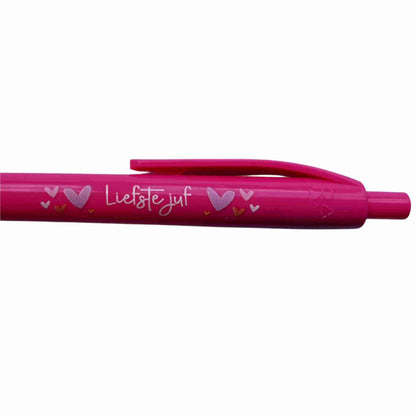Pen | Liefste juf | roze