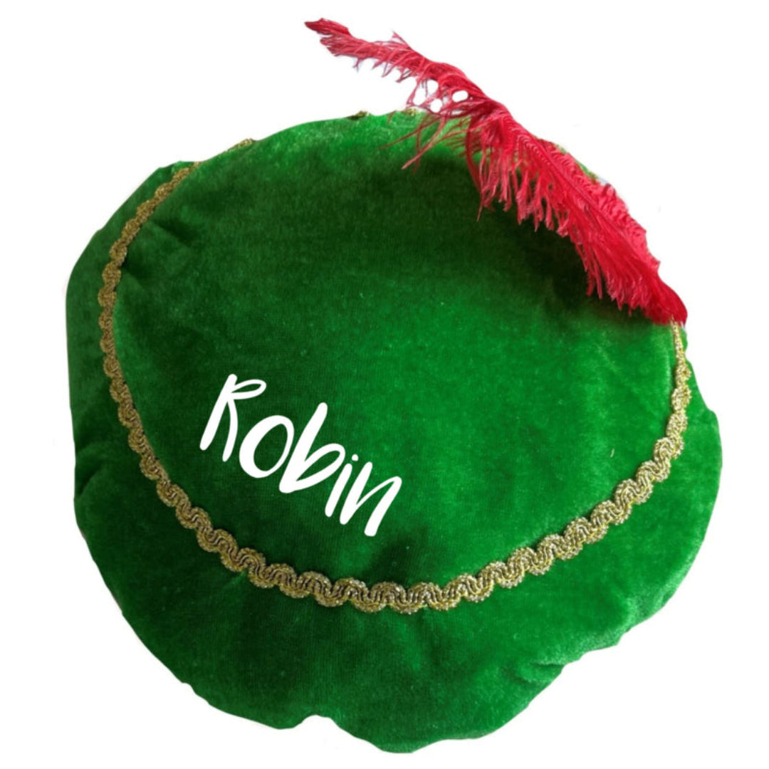 Groene pietenmuts met naam
