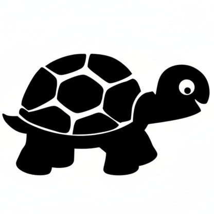 strijkapplicatie schildpad