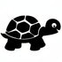 strijkapplicatie schildpad