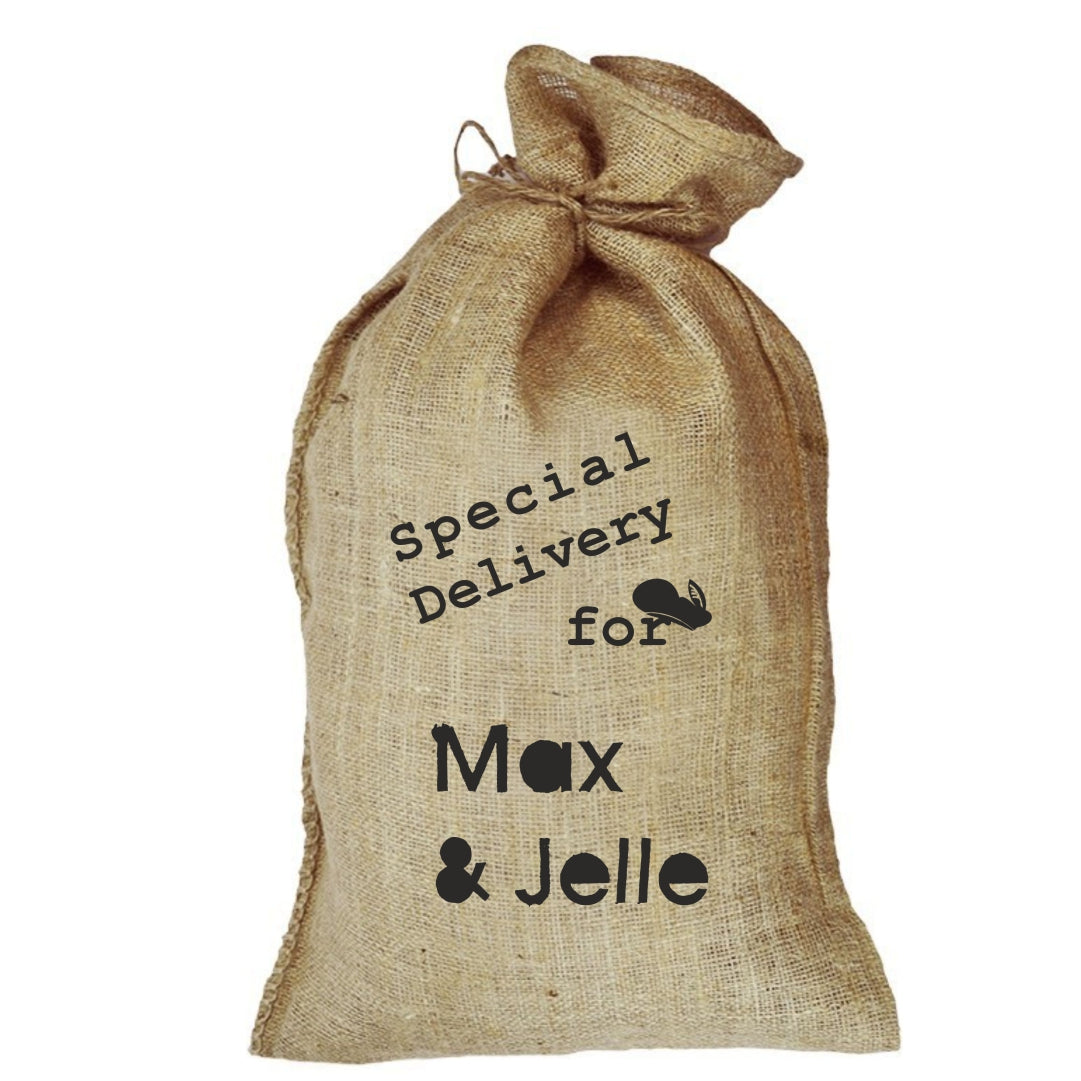 Jute zak - special delivery