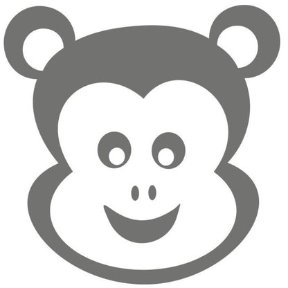 strijkapplicatie Aapie