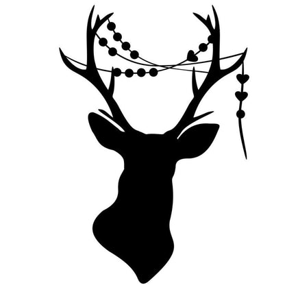 Strijkapplicatie Hert slinger hart