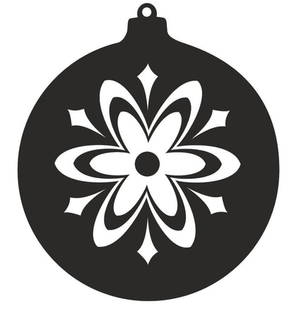 strijkapplicatie Kerstbal 2