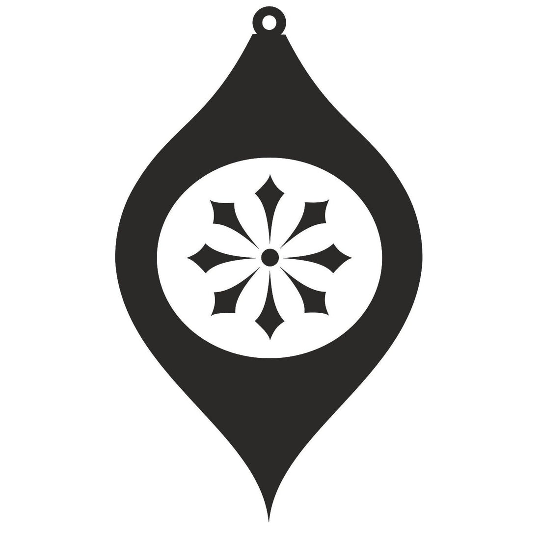 strijkapplicatie Kersthanger 2