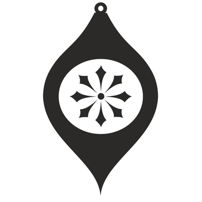 strijkapplicatie Kersthanger 2