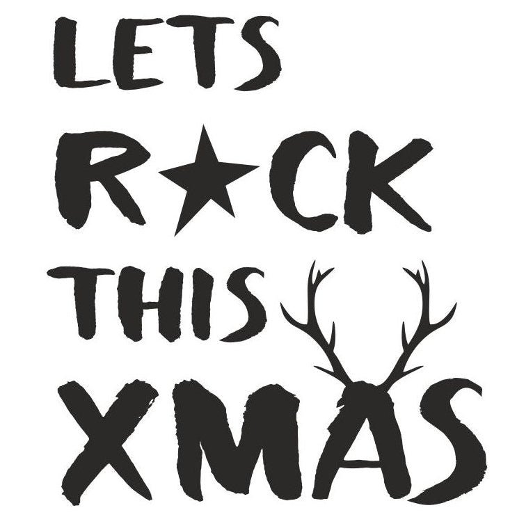 strijkapplicatie lets rock