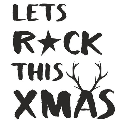 strijkapplicatie lets rock