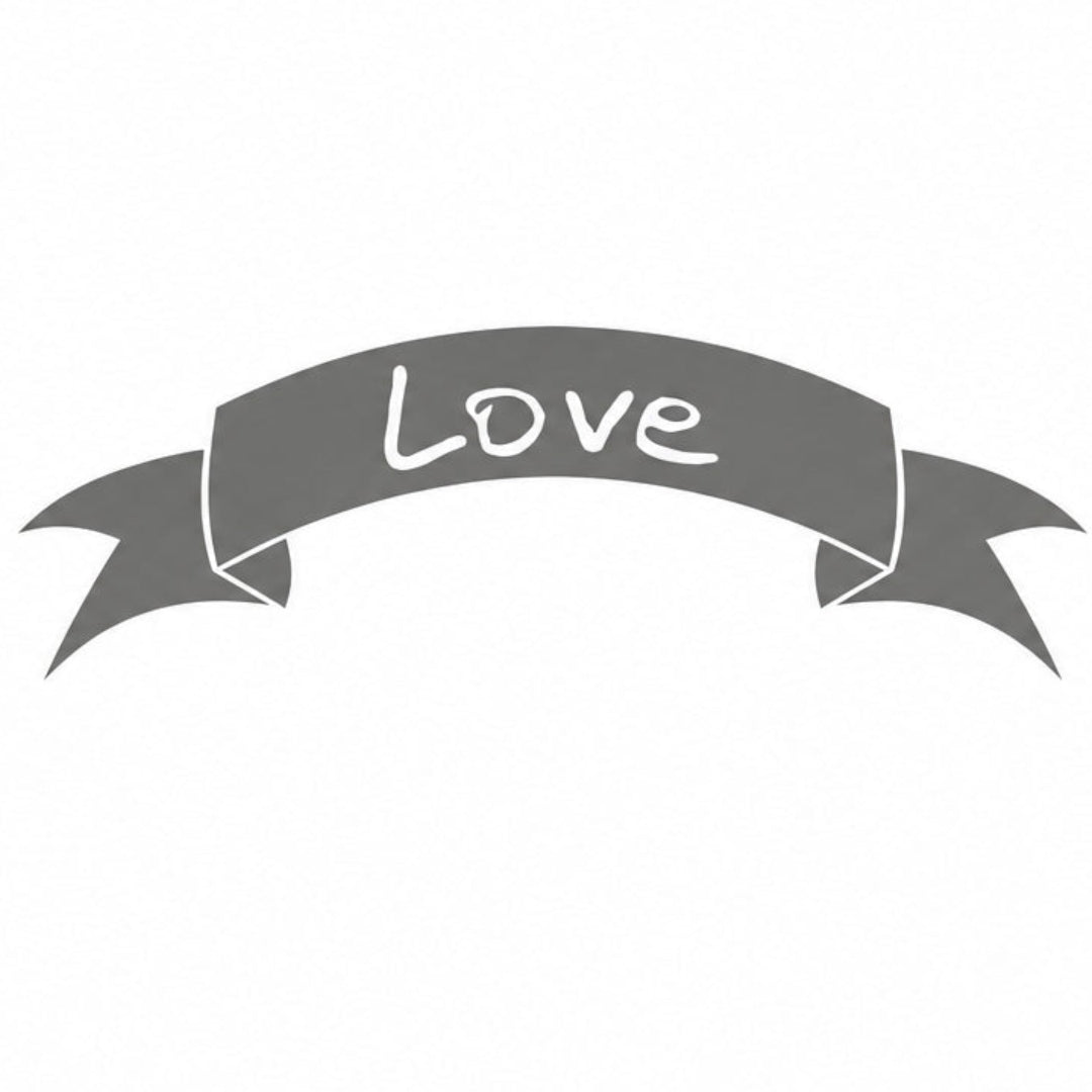 strijkapplicatie Vaandel love