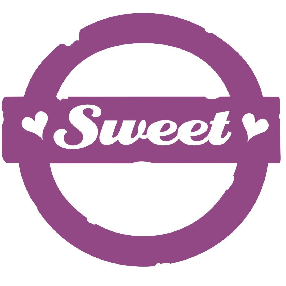 strijkapplicatie Stempel Sweet