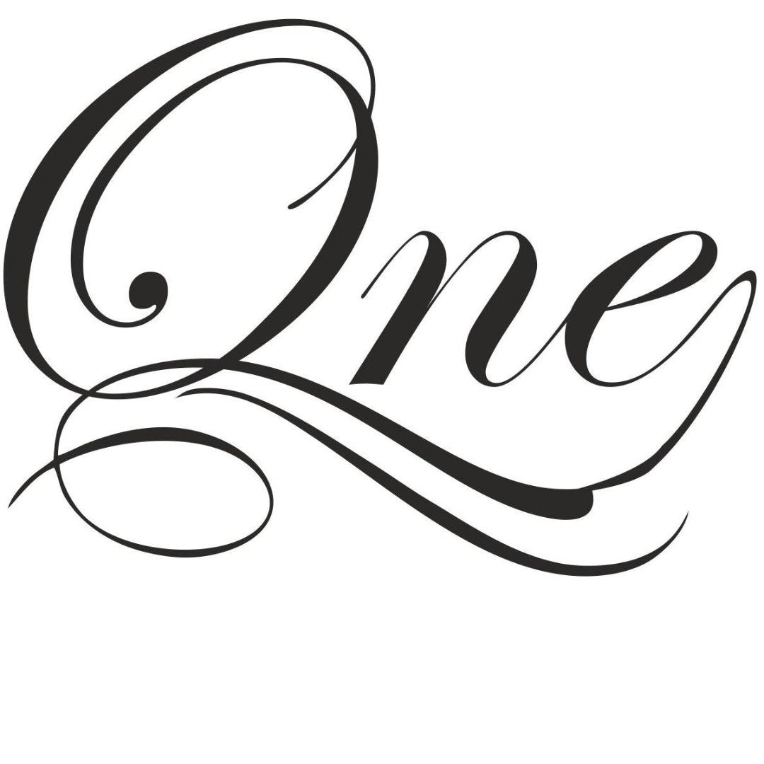 One