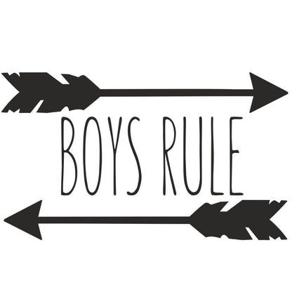 strijkapplicatie boys rule