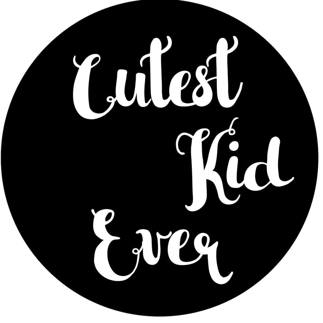 strijkapplicatie cutest kid ever