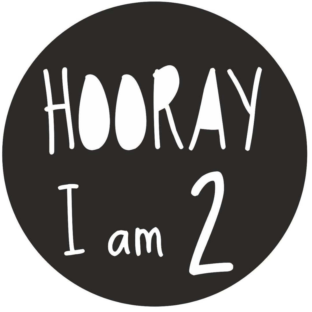 Hooray I am cijfer cirkel
