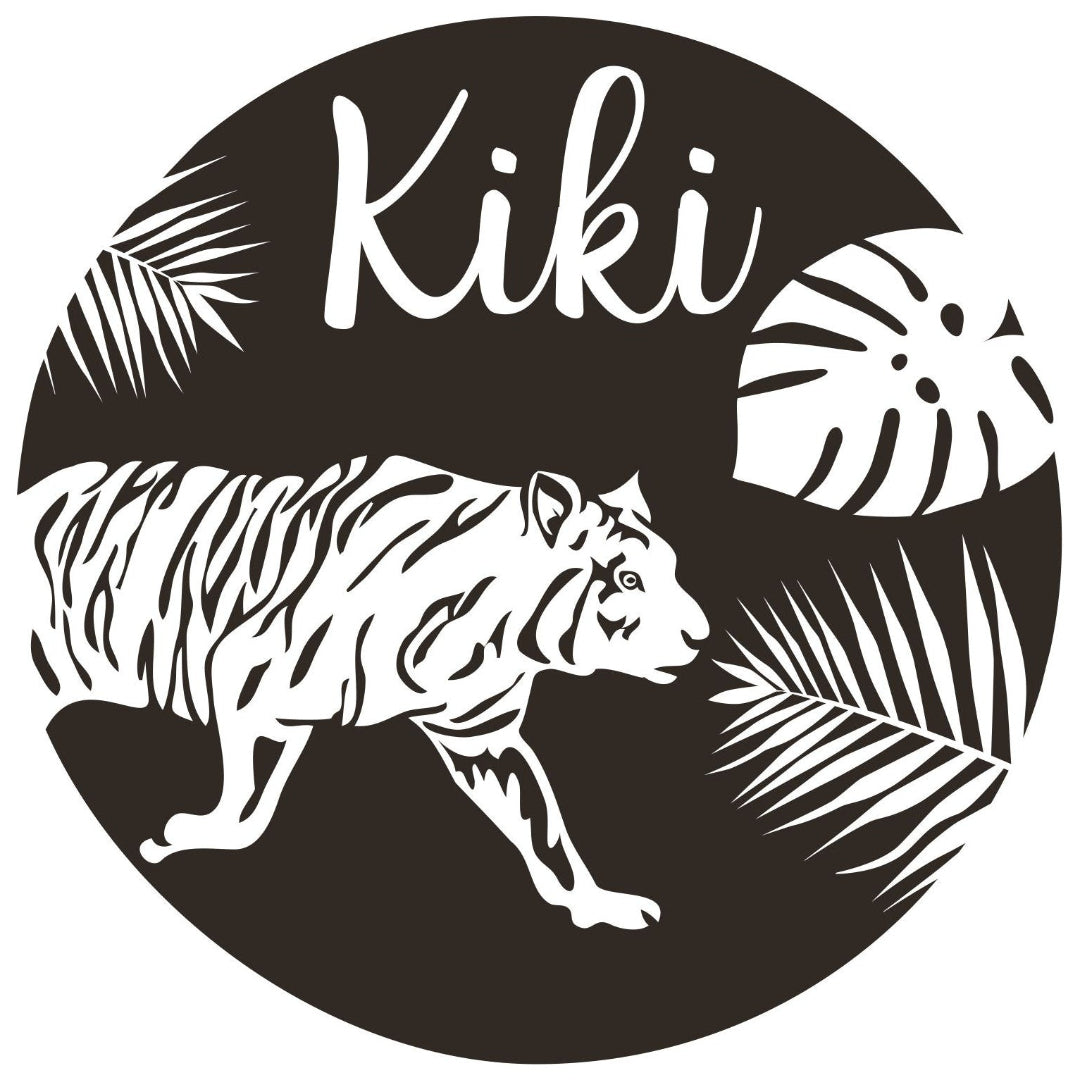 strijkapplicatie naam jungle tijger