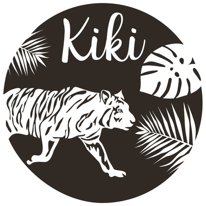 strijkapplicatie naam jungle tijger