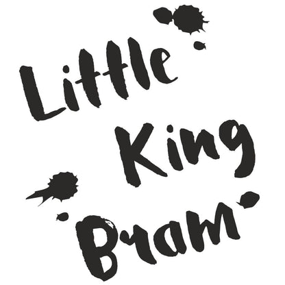 strijkapplicatie little king naam