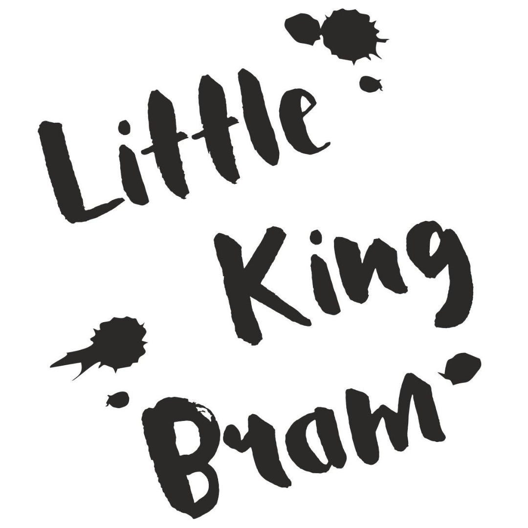 strijkapplicatie little king naam