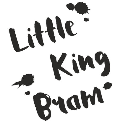 strijkapplicatie little king naam