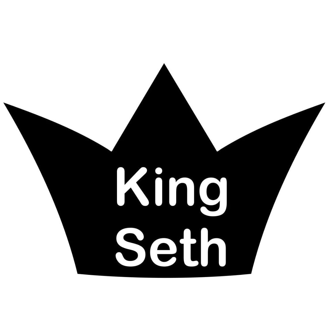 strijkapplicatie kroontje king naam