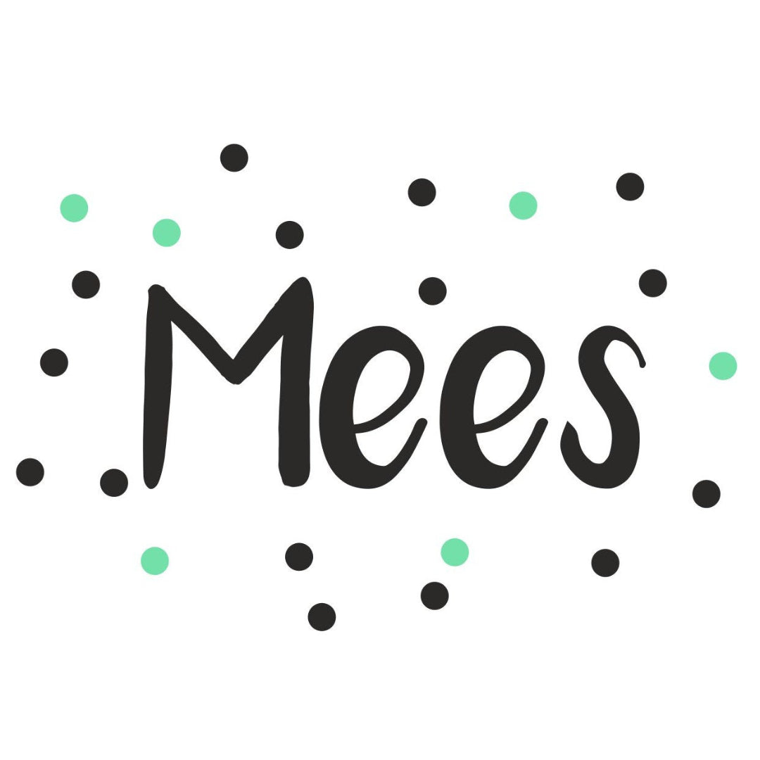 strijkapplicatie naam confetti 2 kleuren