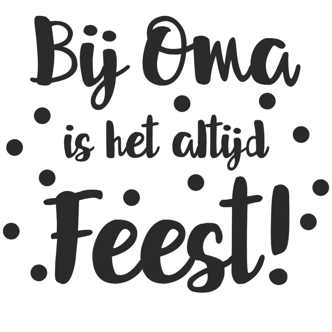 strijkapplicatie Oma