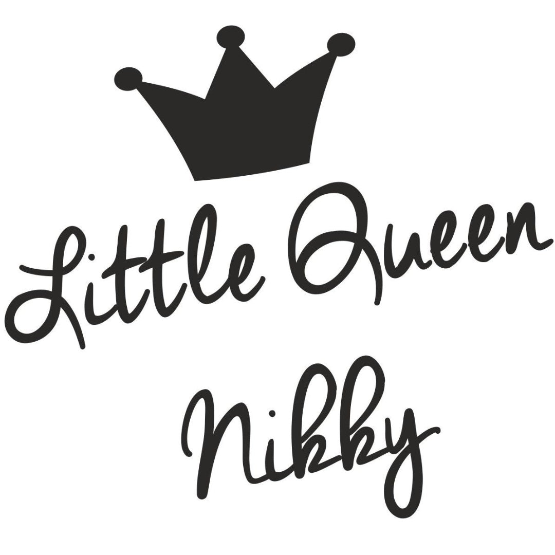 strijkapplicatie little queen naam