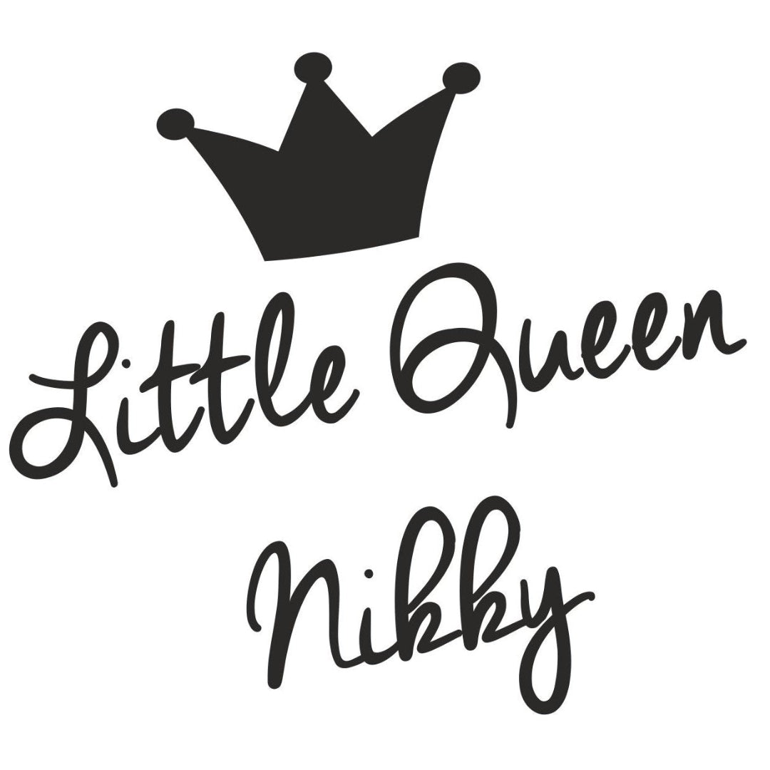 strijkapplicatie little queen naam