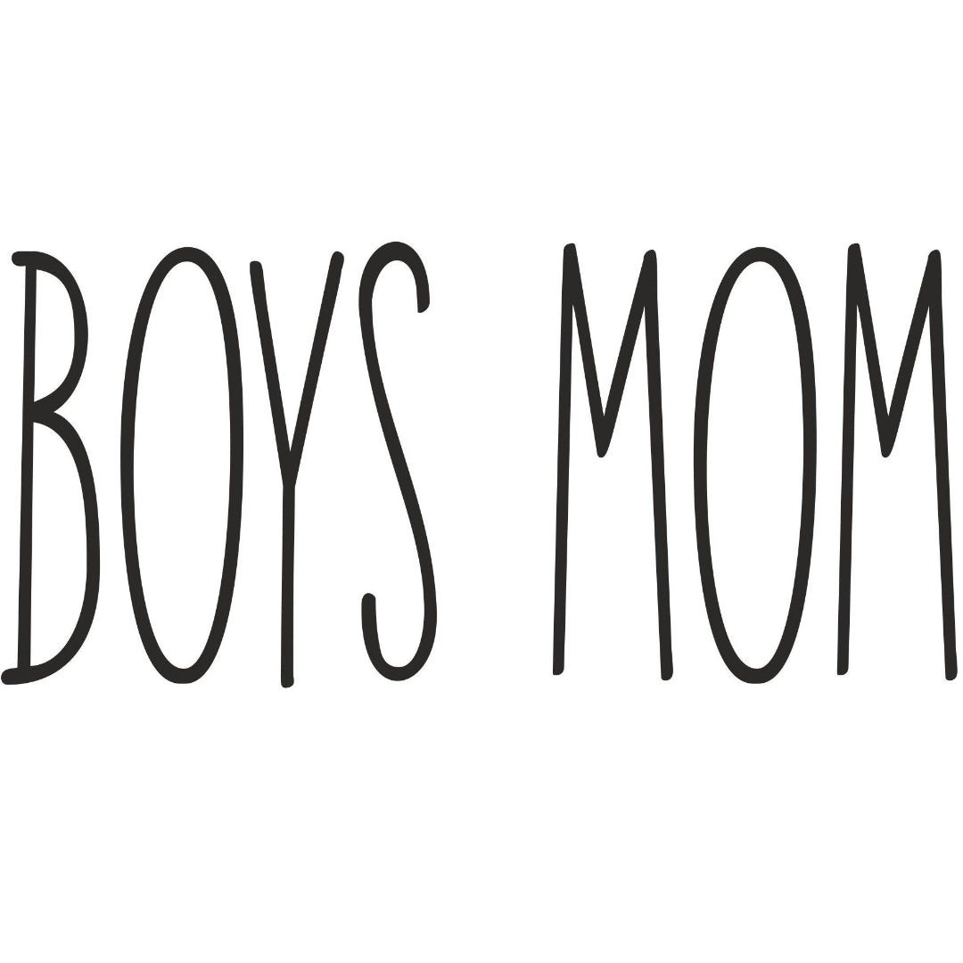 strijkapplicatie boys mom