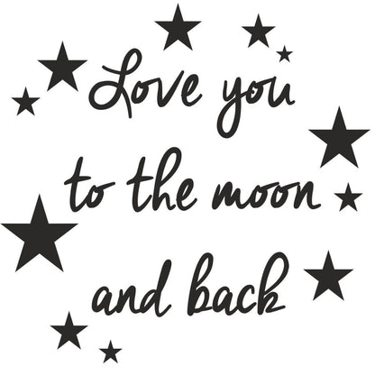 strijkapplicatie to the moon