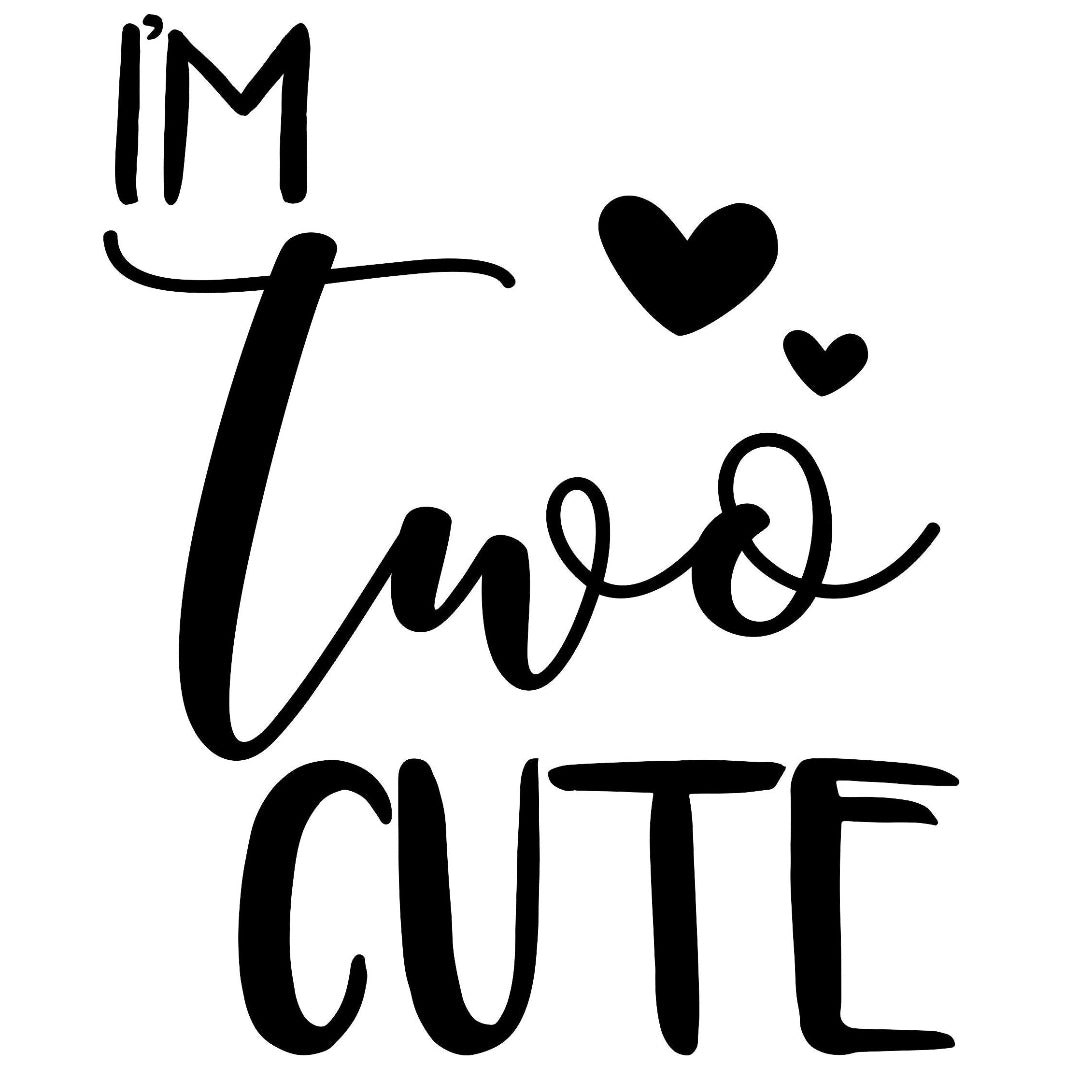 strijkapplicatie two cute