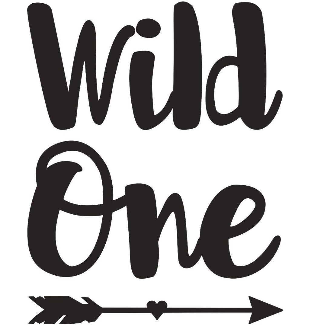 strijkapplicatie Wild One