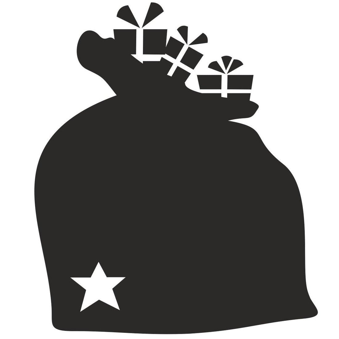 strijkapplicatie sinterklaas zak