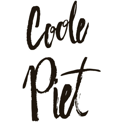 Strijkapplicatie Coole Piet