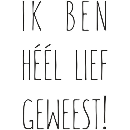 Strijkapplicatie lief geweest!