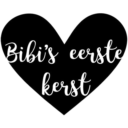 strijkapplicatie naam eerste kerst