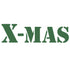 strijkapplicatie x-mas